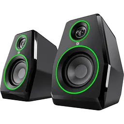 Акустична система 2.0 Defender Solar 10, 10Вт, Bluetooth, RGB підсвітка, USB, чорна - мініатюра 3