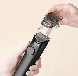 Машинка для стрижки волосся Xiaomi ShowSee Black (C4-BK) - мініатюра 6