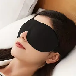Маска для сну та відпочинку Контурна 3D чорний