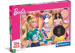 Пазл Clementoni Super: Барбі та подруги, Барбі (Super - Barbie Puzzle - 104 pcs.), 104 ел. (25007)