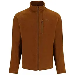 Флісова кофта Simms Rivershed Full Zip Fleece Brown XL (1102-13850-1268-50)