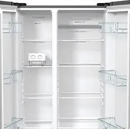 Холодильник Gorenje SBS 179х67х92см 2 двері 356(191) л А++ NF+ матовий сірий (NRR9185EAXL) - мініатюра 8