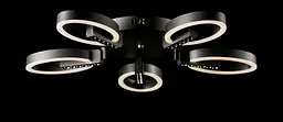 Світлодіодна люстра Splendid Ray L77046/5 LED (grey), сірий, білий, 50 Вт, від 13-20 м² - мініатюра 2