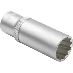 Головка торцева Wurth подовжена 1/4IN 12-гранний профіль SW9 Red Stripe (5763014609)
