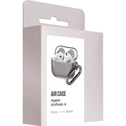 Чохол ArmorStandart Air для Apple AirPods 4 Black (ARM82606) [162099] - мініатюра 3