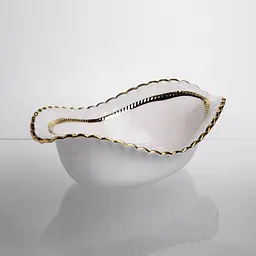 Салатниця порцелянова Sofia Gold 25 см Yiwu AP-23 - мініатюра 3