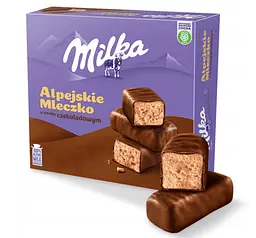 Цукерки пташине молоко Milka Alpine Milk Chocolate 330г - мініатюра 3
