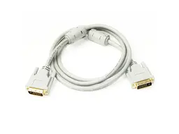 Кабель PowerPlant DVI-D 24M-24M, 1.5м, Double ferrites (KD00AS1283) - мініатюра 2