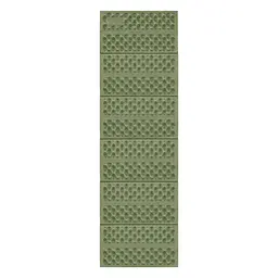 Коврик складной IXPE Naturehike CNK2550WS030, алюминиевая пленка, 195x60x1.8 см, оливково-зеленый