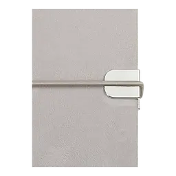Щоденник датований Buromax Velour 2026 A5 штучна шкіра світло-сірий (BM.2134-20) - мініатюра 6