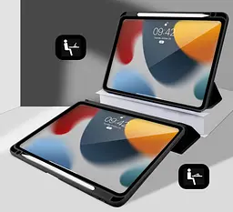 Чохол Primolux Transparent для планшета Apple iPad 11" (A16) 2025 (A3354 / A3355 / A3356) - Black/Clear - мініатюра 6