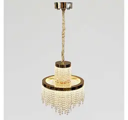 Компактна каскадна LED люстра 376-400GD Artlight у золотому кольорі - мініатюра 4