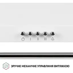 Витяжка купольна Perfelli K 6432 WH 850 LED Retro - мініатюра 3