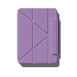 Чохол до планшета BeCover Ultra Slim Origami Flex Apple iPad Mini 6 2021 Purple (712968) - мініатюра 2
