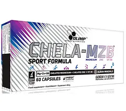 Вітаміни та мінерали Olimp Sport Nutrition Chela MZB Sport Formula, 60 капсул