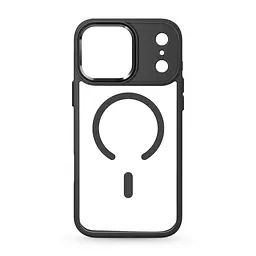Чехол Apple iPhone 17 Pro Max, Unit MagSafe, черный, прозрачный, магсейф, противоударный, магнитный, панель-накладка с поддержкой MagSafe, с поддержкой беспроводной зарядки, TPU+PC, защита всего корпуса, ударопрочный, ArmorStandart (ARM87913)