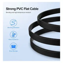 Кабель для передачі даних SATA 3 Data Cable 0.5m 90° corner US217 Black Ugreen (30797) - мініатюра 4