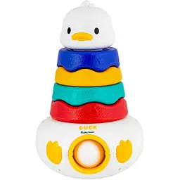 Набір іграшок Baby Team Пірамідка різнокольоровий (8681) - мініатюра 4