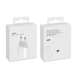 Мережевий зарядний пристрій Apple USB-C Power Adapter 20W (MHJE3) - мініатюра 5