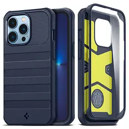 Чохол прозорий протиударний Spigen Geo Armor 360 ACS03292 для iPhone 13 Pro (6.1") Navy Blue