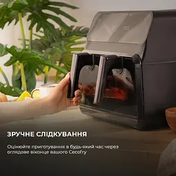 Мультипіч (аерогриль-фритюрниця) CECOTEC Cecofry Advance 9000 Window - мініатюра 6