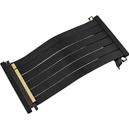 Райзер PCCooler Vertical GPU RISER CABLE PCI-E BK 4.0 185мм PCI-E4.0X16 Чорний RC185 BK 4.0 - мініатюра 5