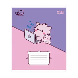 Зошит Yes Pembe the Cat А5 18 аркушів клітинка (769045), в асортименті - мініатюра 5