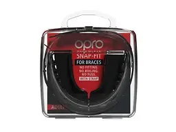 Капа під брекети Opro Snap-Fit for Braces, чорний (арт. 002318001) - мініатюра 3