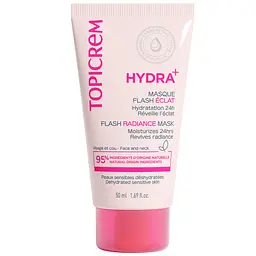 Маска Topicrem Hydra+ Moisturizing Radiance Mask для сияния кожи лица увлажняющая 50 мл