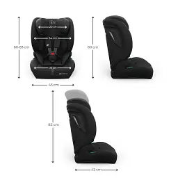 Автокрісло Kinderkraft Comfort Up 2 Plus i-Size Black (KCCOUP02BLKPL00) - мініатюра 8