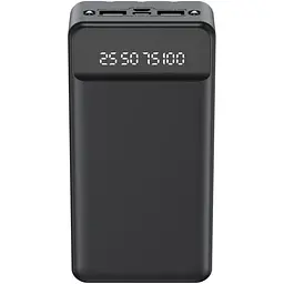Зовнішній акумулятор XO PR164 30000mAh 10W Black [127706]