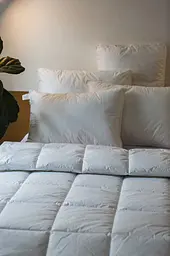 Ковдра Ecotton Ecofill Premium 140х205 см полуторна антиалергенна з біопухом біла в чохлі для зберігання (25081) - мініатюра 8