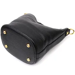 Шкіряна сумка з автономною косметичкою всередині Vintage 22х18х12 см sum0029058 - мініатюра 4