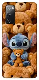 TPU чохол Demsky Stitch teddy bears для Samsung Galaxy S20 FE