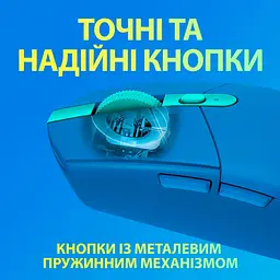 Бездротова миша Logitech G305 Lightspeed Wireless Blue (910-006014) - мініатюра 7