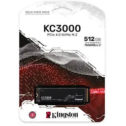 Накопичувач SSD M.2 2280 512GB Kingston (SKC3000S/512G) - мініатюра 3