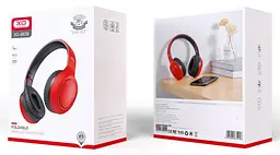 Безпровідні навушники XO BE35 Stereo Wireless Headphones Червоний - мініатюра 2
