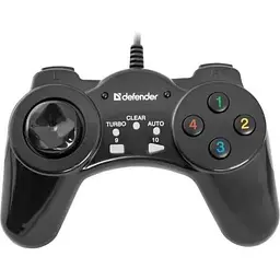Геймпад Defender Vortex чорний USB для PC 13 кнопок (64249)