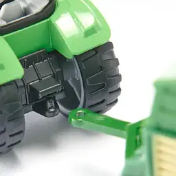 Модель Siku Трактор Deutz-Fahr з фронтальним навантажувачем зелений (1394) - мініатюра 3