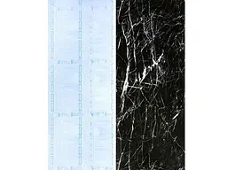 Плівка на самоклейці STICKER WALL 45см * 10м 0,07мм Чорний мармур класичний SW-00001281 - мініатюра 4