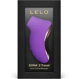 Звуковий стимулятор клітора Lelo Sona 2 Travel Purple - мініатюра 4
