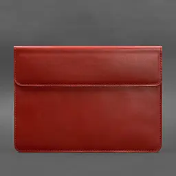 Шкіряний чохол-конверт BlankNote на магнітах для MacBook 14 Червоний - мініатюра 4
