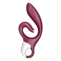 Вібратор-кролик Satisfyer Love Me 22 см бордовий - мініатюра 10