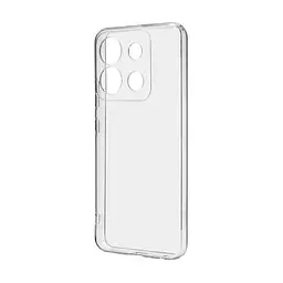 Прозрачный чехол для Infinix Smart 7 HD (X6516) с защитой камеры, тонкий, силиконовый, бесцветный, ударопрочный, противоударный бампер с закрытой камерой, ArmorStandart (ARM68631)