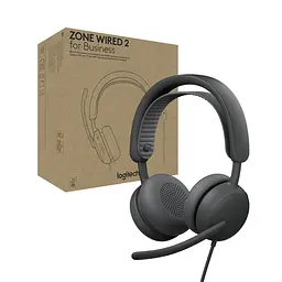 Гарнітура Logitech Zone Wired 2 for Business USB Graphite UC version (981-001618) - мініатюра 6