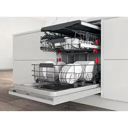 Посудомийна машина Whirlpool вбудовувана, 14 комплектів WIC3C33PFE - мініатюра 7