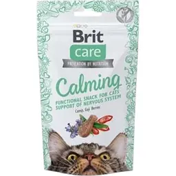 Функціональні ласощі для котів Brit Care Cat Snack Calming з куркою 50 г