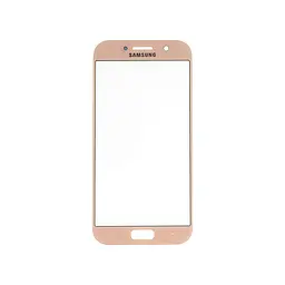 Скло корпусу з рамкою для Samsung A5 A520 рожевий