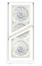 Корпус GameMax Aeris 330 G Tempered Glass без БЖ White (AERIS 330 GW) - мініатюра 6