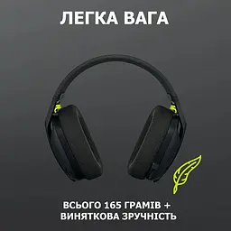 Навушники Logitech G435 LIGHTSPEED Black (981-001050) - мініатюра 5